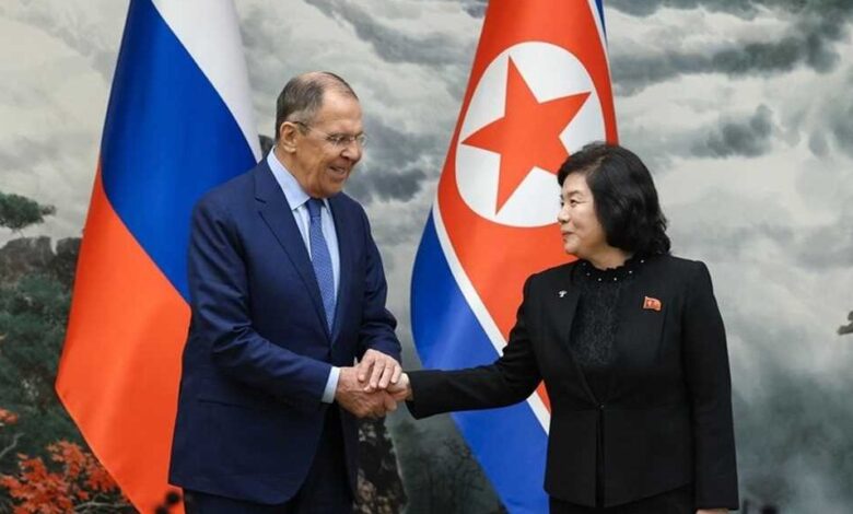 لافروف: العلاقات بين روسيا وكوريا الشمالية تلقت دفعة قوية