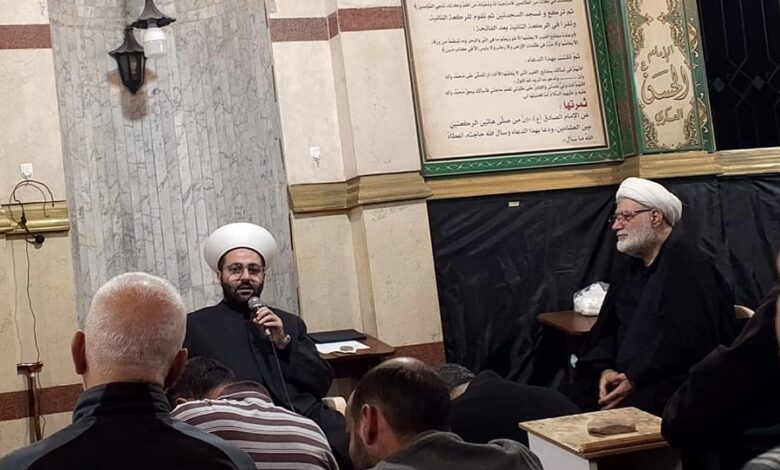 مسجد الناصر يكرّم الشهيد الطبطبائي ورفاقه الأبطال  