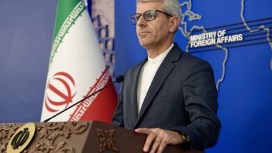 بقائي: تبادل الرسائل بين طهران وواشنطن لا يعني بدء التفاوض