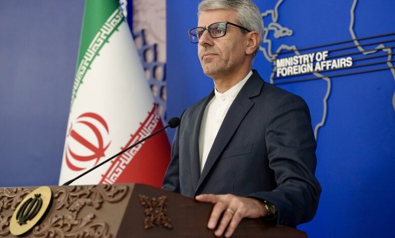 بقائي: تبادل الرسائل بين طهران وواشنطن لا يعني بدء التفاوض