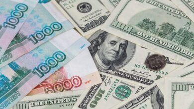 الروبل الروسي من العملات الأكثر ارتفاعاً مقابل الدولار