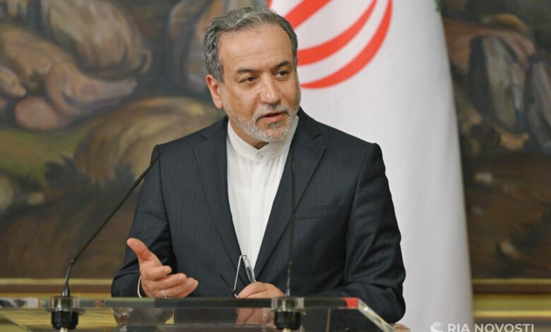 عراقتشي: أي مفاوضات مع أميركا ستقتصر على هذا الملف.!