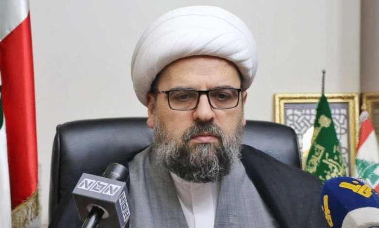 قبلان: لبنان يواجه أزمة داخلية ويحتاج لوحدة وطنية