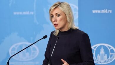 زاخاروفا: الأوروبيون حولوا أوكرانيا من “جوهرة اقتصادية” إلى عبء