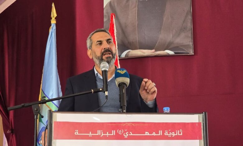 النائب حمادة: معركة المقاومة ليست مع "إسـ.ـرائيل" وحدها