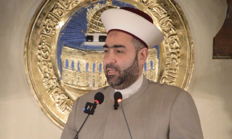 الشيخ القطان يؤكد مواجهة العدو بعزة وكرامة