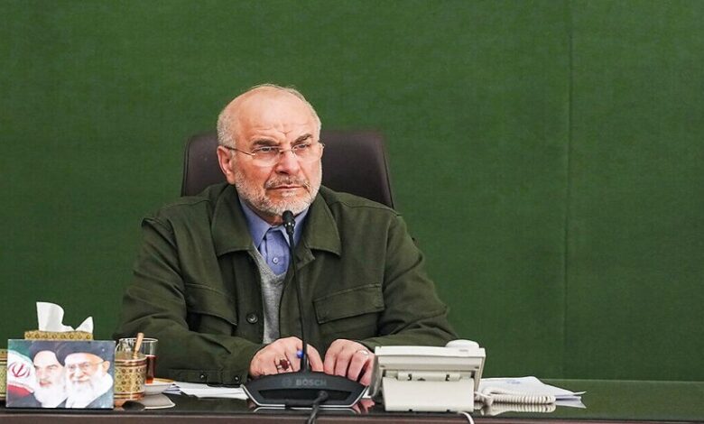 قاليباف ينتقد قرار الاتحاد الاوروبي غير القانوني تجاه حرس الثورة الاسلامية