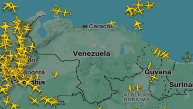 اضطراب حركة الطيران عبر الكاريبي بعد الضربة الأمريكية لفنزويلا