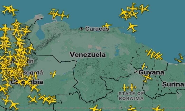 اضطراب حركة الطيران عبر الكاريبي بعد الضربة الأمريكية لفنزويلا