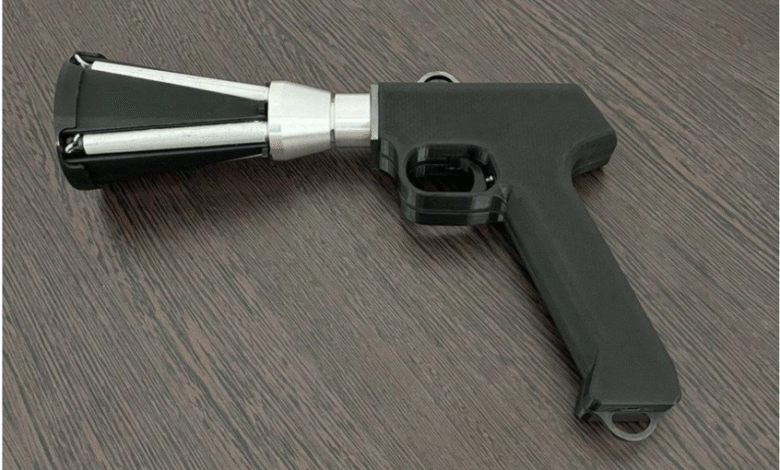 مسدس روسي جديد لاصطياد درونات FPV