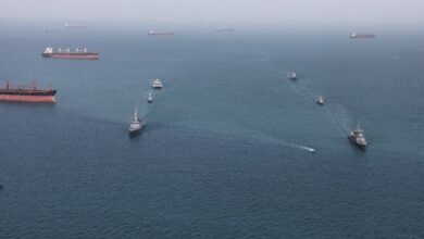 مناورات إيرانية روسية تختتم في بحر عمان