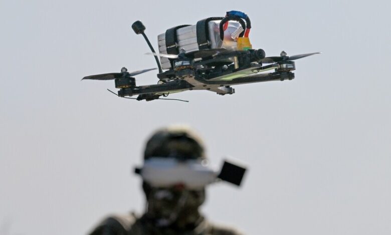 العسكريون الروس يشيدون بدرونات "بوميرانغ" الاعتراضية