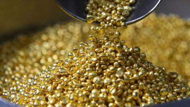 الذهب يهبط مع ارتفاع الدولار