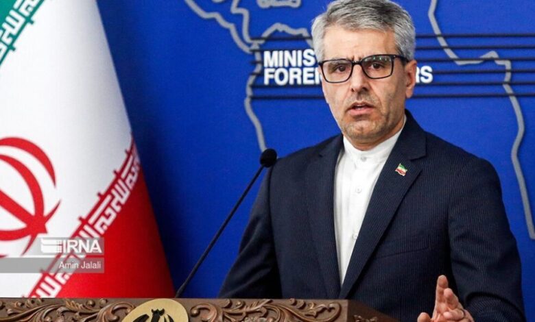 بقائي: دعوة صريحة لشرعنة الاحتلال