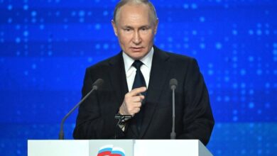 بوتين : على روسيا محاربة الإرهاب بحزم