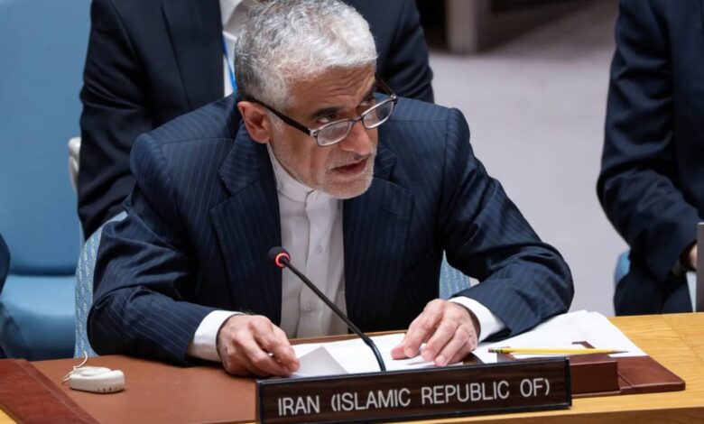 إيرواني: الاغتيالات الجبانة للمسؤولين الإيرانيين جريمة سافرة