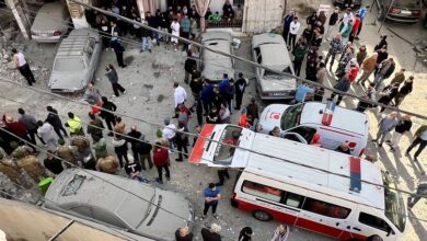 لبنان يدين استهداف سيارات الإسعاف  