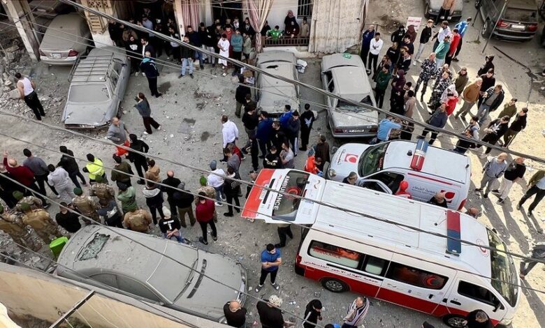 لبنان يدين استهداف سيارات الإسعاف  