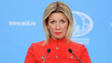 زاخاروفا: نهج الهجوم العدواني على إيران مني بالهزيمة