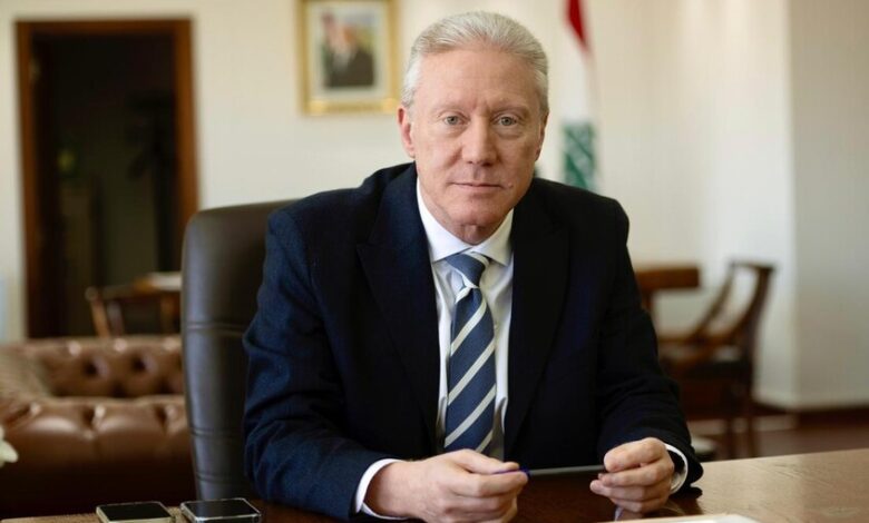 وزير الخارجية اللبناني: تفاوض الدولة مع إسرائيل ليس استسلاماً