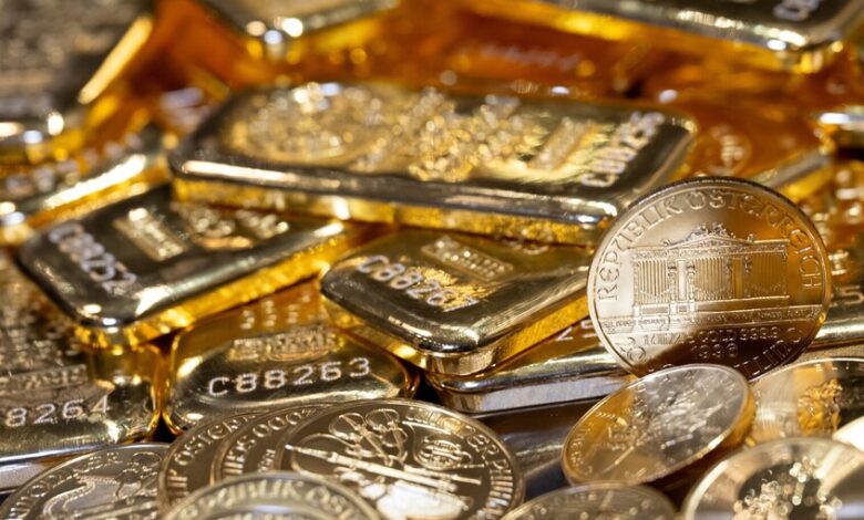 الذهب يخسر أكثر من 10% وسط مخاوف التضخم