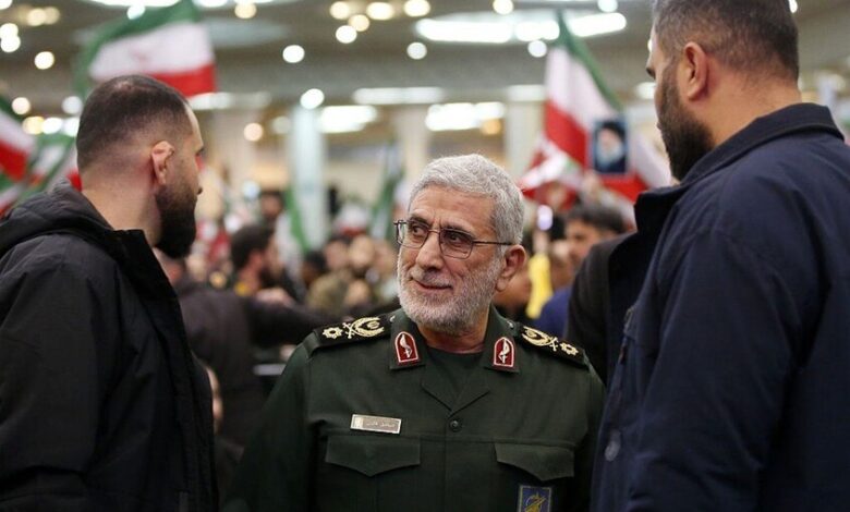 قاآني: تماسك المقاومة يبلغ ذروته التاريخية  