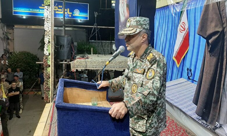 العميد نجاد: الجيش على أهبة الاستعداد للدفاع عن إيران