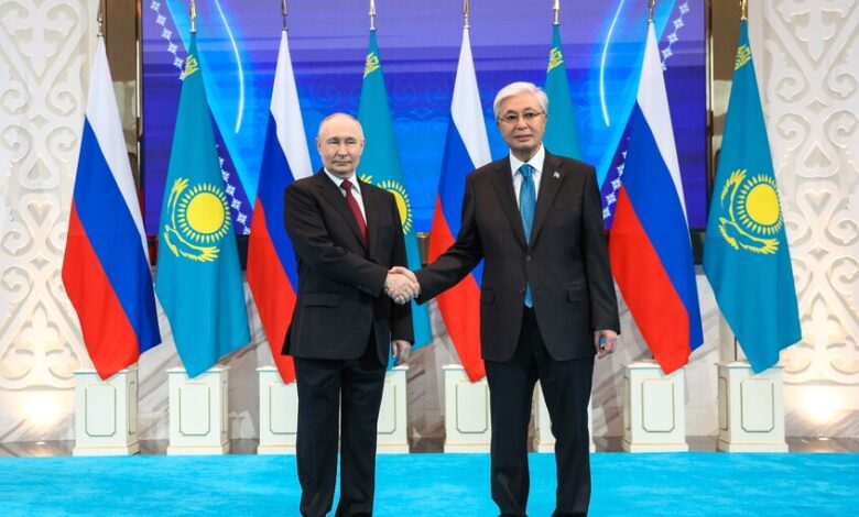 بوتين: نمو التجارة الروسية الكازاخستانية يتجاوز 9%