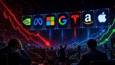 زلزال يضرب "العظماء السبعة": التكنولوجيا تخسر الترليونات