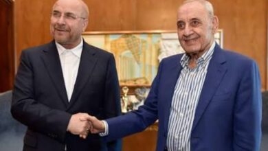 بري يبحث مع قاليباف خروقات التفاهم الإيراني الأمريكي