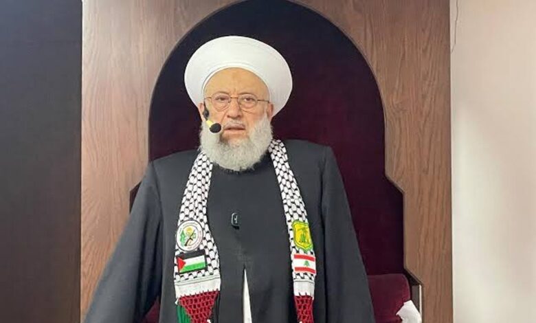 الشيخ حمود يحذر من محاولات إخضاع لبنان لسياسات واشنطن
