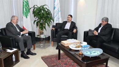 جابر بحث مع الحاج حسن وطليس واقع البلديات المتضررة