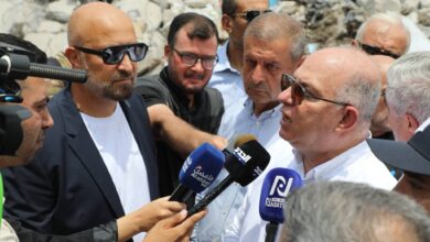 حيدر : دعم صمود الأهالي وتعزيز تعاون البلديات أولوية