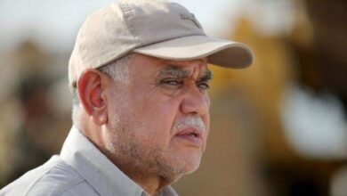 العامري يدين العدوان على سيادة العراق..
