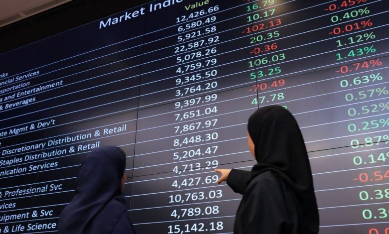مؤشر الأسهم السعودية يحافظ على مكاسبه للأسبوع الرابع