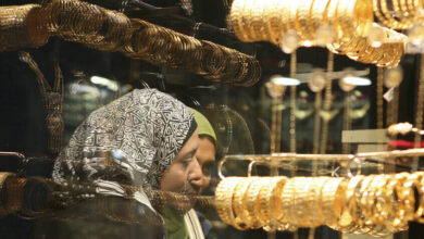 ارتفاع كبير بأسعار الذهب في السوق المصرية