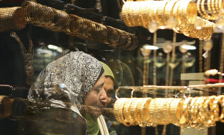 ارتفاع كبير بأسعار الذهب في السوق المصرية