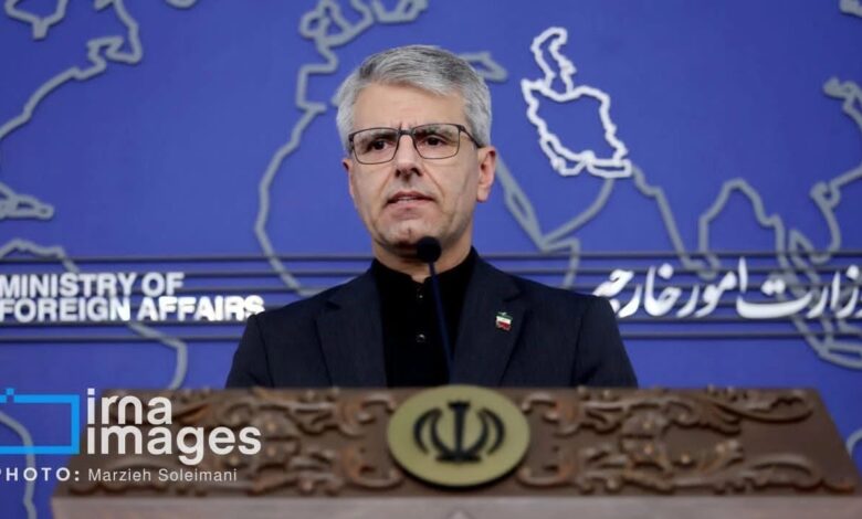 بقائي: فتح هرمز مرهون بإنهاء الحصار الأميركي