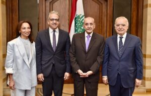 استقبل رئيس المجلس النيابي مدير عام منظمة الأونيسكو