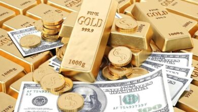 أسعار الذهب تتراجع تزامناً مع ارتفاع الدولار