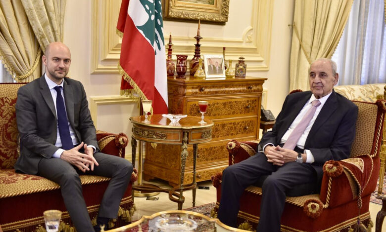 بري يحذّر من فراغ دولي في جنوب لبنان