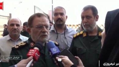 إيزدي: إيران تفرض سيطرتها الكاملة على مضيق هرمز